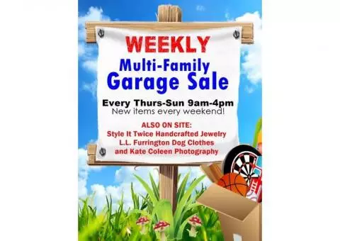Weekly Multi-Family Garage Sale